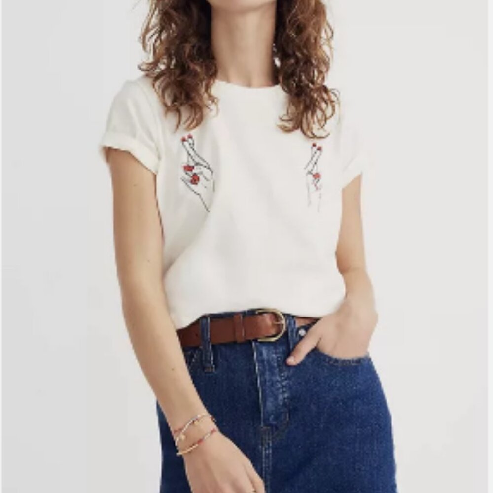 Madewell Stretch Denim Skirt